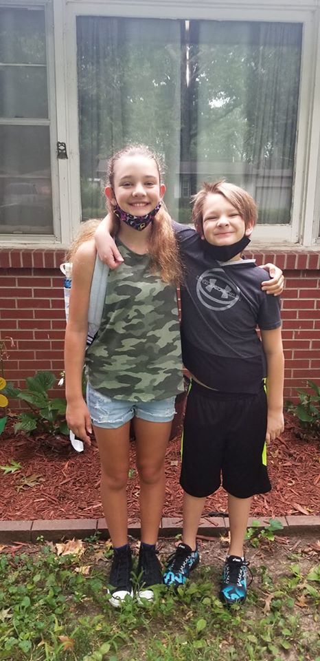 Aydin 6th grade at Culler and Kai 4th grade at Meadow Lane